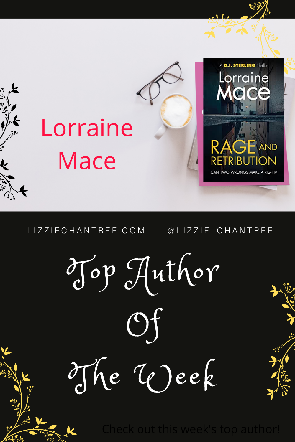 Lorraine Mace. Top Author Of The Week.